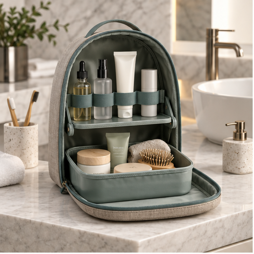 Structured Toiletry Organizer
