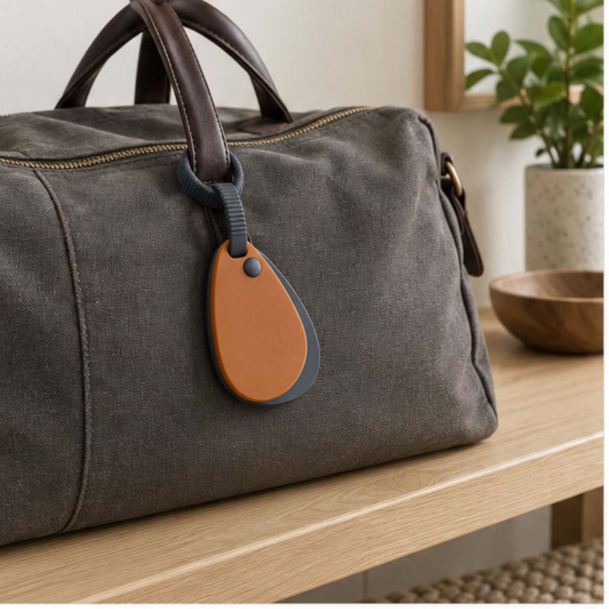 Soft-Grip Luggage Identification Tag