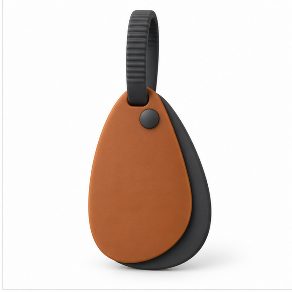 Soft-Grip Luggage Identification Tag