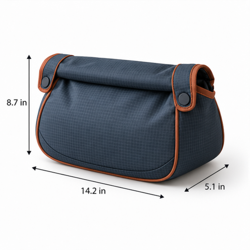 Roll-Top Shoe Separation Pouch