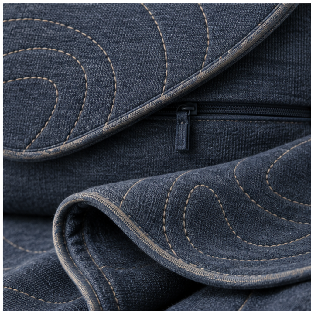 Compact Travel Blanket Pouch Set