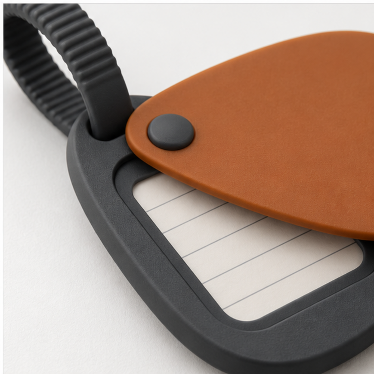 Soft-Grip Luggage Identification Tag